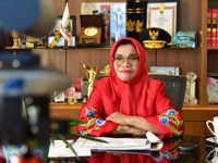 Ketua TP PKK Sulsel, Lies F Nurdin.