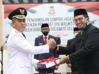 Pelantikan Yusran Yusuf sebagai Pj Wali Kota Makassar.