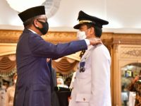 Gubernur Sulsel Lantik Prof Rudy sebagai Pj Wali Kota Makassar yang Baru