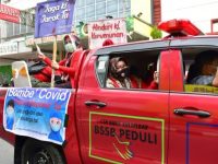 PKK Sulsel Gandeng Perseroda Sosialisasi dan Bagikan Masker ke Masyarakat