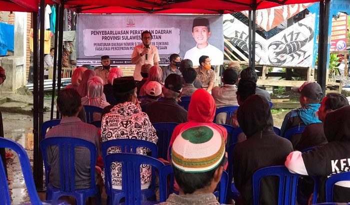 Sosialisasi Perda di Desa Sapo Bonto Bulukumba, Arum Spink Kenang Masa Kecil