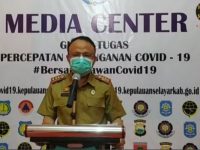 Jubir Gugus Tugas Percepatan Penangan (GTPP) Covid-19 Kabupaten Kepulauan Selayar dr. Husaini, M. Kes.