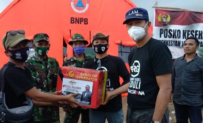 Lagi, RG Peduli Salurkan Bantuan di Lokasi Pengungsian Korban Banjir Lutra