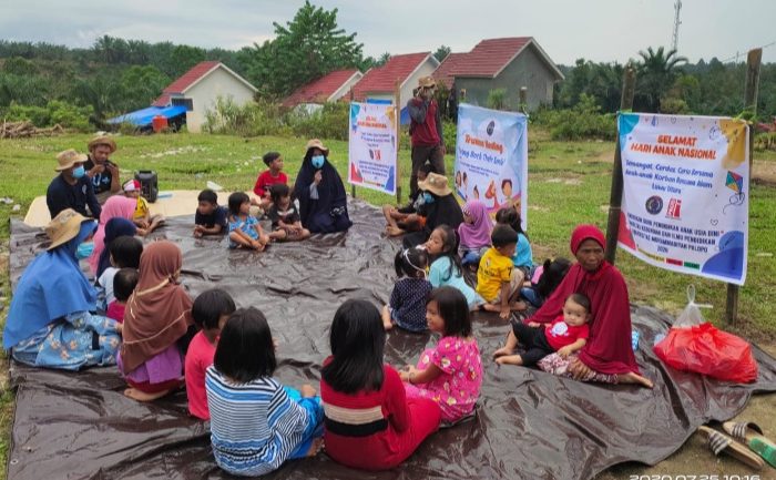 Pemerintah Percayakan MDMC Sulsel Jadi Kordinator Psikososial Banjir Bandang Lutra