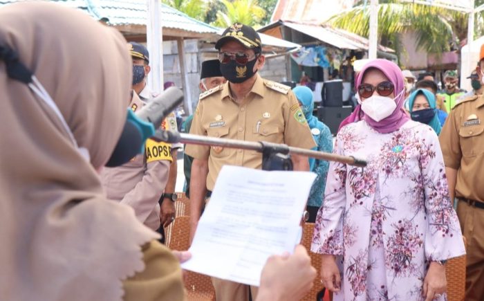 Deklarasi Open Defication Free (ODF) atau bebas BABS di Kecamatan Balusu.