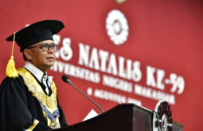 Gubernur Sulsel Apresiasi Capaian UNM Selama 59 Tahun Sebagai Dapur Pendidikan.