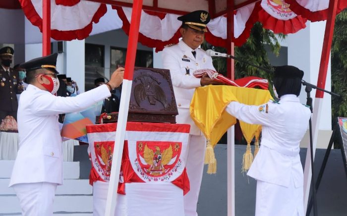 Berlangsung Khidmat, Bupati Selayar Pimpin Upacara HUT ke-75 RI