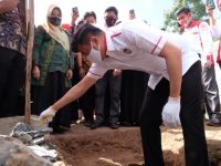 Bupati Gowa Lakukan Peletakan Batu Pertama Pondok Pesantren Jami’ul Qurra