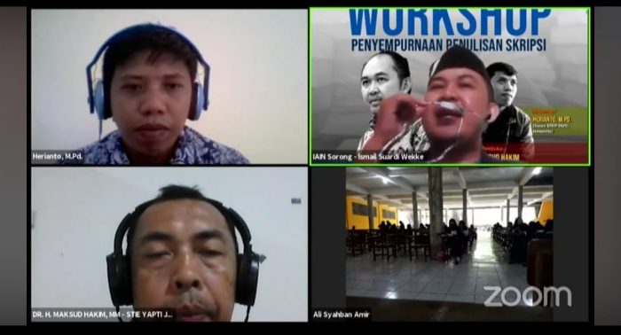 Gandeng SEAAM, STIE YAPTI Jeneponto Gelar Workshop Penyempurnaan Penulisan Skripsi