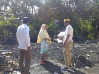 HIPPMAS Tellulimpoe Salurkan Bantuan untuk Korban Kebakaran