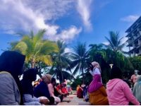 Anjungan Losari Segera di Buka, Puluhan PK5 diberi Edukasi Protokol Kesehatan