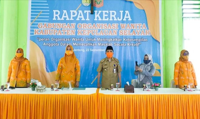 Gabungan Organisasi Wanita-wanita Selayar Gelar Rapat Kerja II