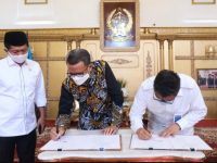 Pemprov Sulsel Teken MoU dengan PT Telkom dan PT BNI