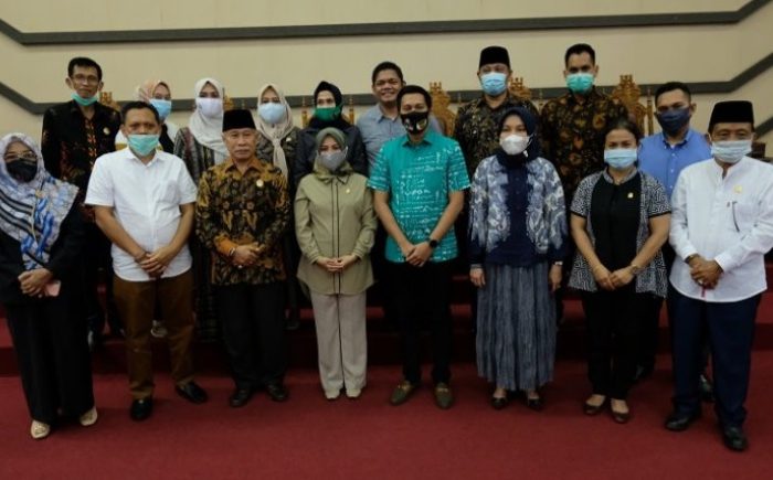 DPRD Makassar Terima Kunjungan Anggota DPRD Sulbar dan Pinrang