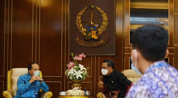 Gubernur Sulsel dan GM Pertamina Bahas Beasiswa untuk Warga Pulau