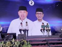 Debat kandidat pertama Pilkada Bulukumba di Hotel Gammara Makassar, Jumat (6/11/2020).