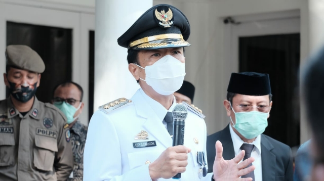 Penjabat (Pj) walikota Makassar, Rudy Djamaluddin.