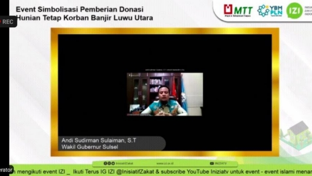 Wagub Sulsel Resmikan 26 Unit Hunian Tetap untuk Korban Banjir Lutra