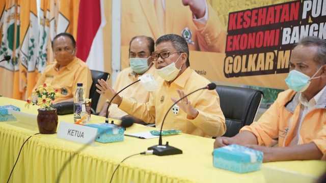 Bahas Musda Golkar Makassar, Ini Harapan Taufan Pawe untuk Ketua Selanjutnya