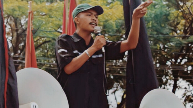 Ketua Umum Front Pemuda Mahasiswa (FPM) Sinjai Tengah, Muh. Zulfikar