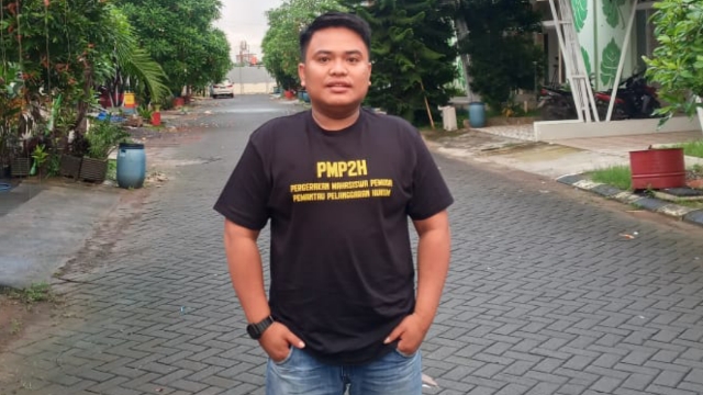 Direktur Eksekutif Penggerakan Mahasiswa Pemantau Pelanggaran Hukum (PMPPH) Sulsel, Muhammad Warakaf.