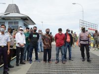 Tiba di Selayar, Basli Ali-Saiful Arif Disambut Warga di Pelabuhan Pamatata