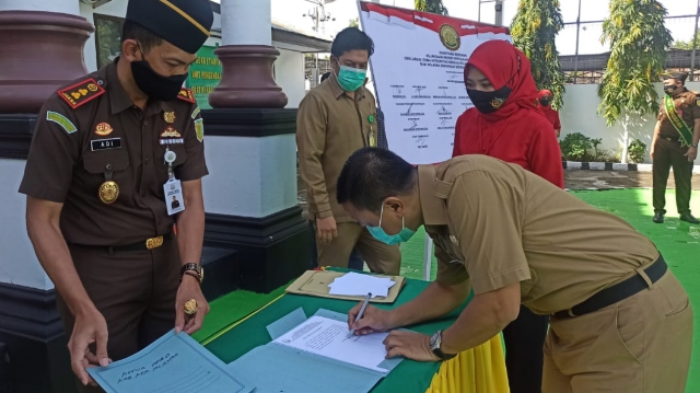 Basli Ali Dukung Kejari Selayar Bangun Zona Integritas Bebas Korupsi