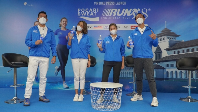 Virtual Launch Pocari Sweat Run Indonesia 2021.