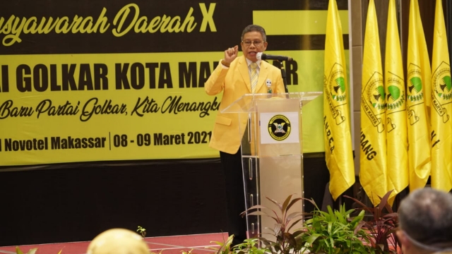 Ketua DPD I Partai Golkar Sulsel Taufan Pawe