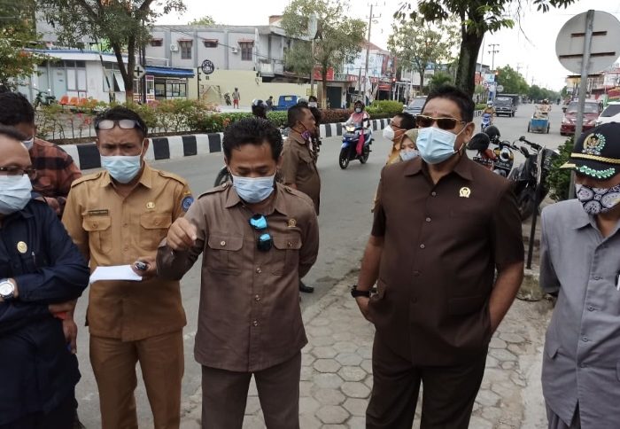 Komisi III DPRD Bontang melakukan sidak di RT 24 kelurahan Api-api, Senin (29/3/2021).