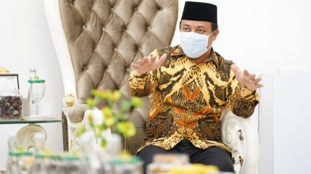 Plt Gubernur Sulawesi Selatan, Andi Sudirman Sulaiman.
