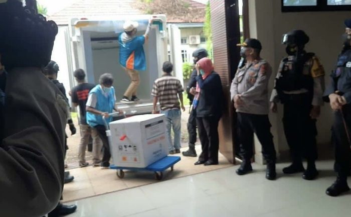 18 Ribu Vial Vaksin Covid Tiba di Sulsel
