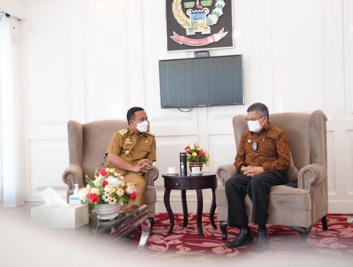 Wali Kota Parepare dan Plt. Gubernur Sulsel Andi Sudirman Sulaiman
