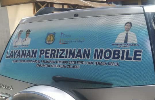 Dinas PMPTSPTK Selayar Buka Layanan Perizinan Mobile