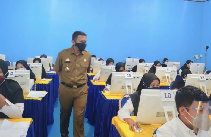 Basli Ali Pantau Langsung Tes SKD PPPK Kepulauan Selayar