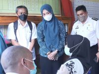Ketua TP PKK Selayar Pantau Pelaksanaan Kebut Vaksinasi Covid-19