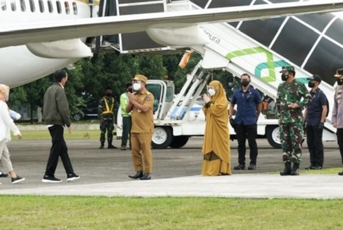 Presiden Jokowi kuker ke wajo