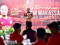 Jelang Laga Perdana, Plt Gubernur Lepas Tim PSM Makassar