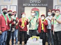 Ketua DPRD Makassar Terima Kunjungan PMKRI