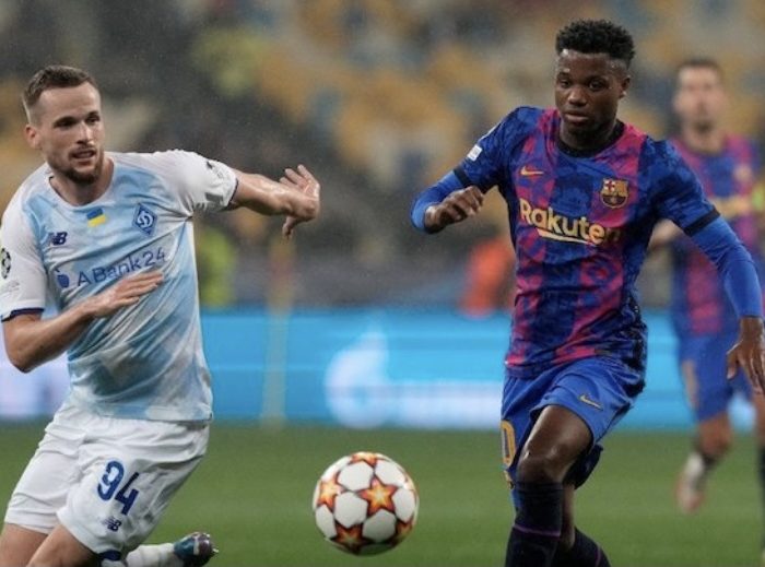 Gol Tunggal Ansu Fati Bawa Barcelona Menang atas Dynamo Kiev
