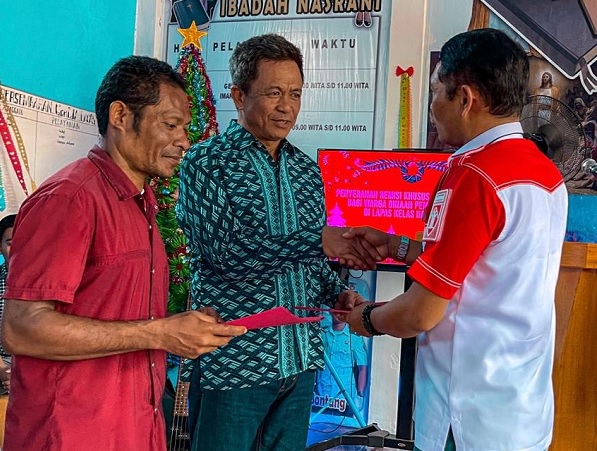 42 Narapidana Lapas Kelas IIA Bontang Dapat Remisi Natal, 14 Orang Diantaranya Kasus Narkoba