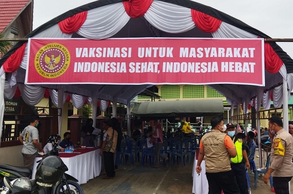 Binda Kaltim Salurkan Dosis Lanjutan untuk Masyarakat Lok Tuan