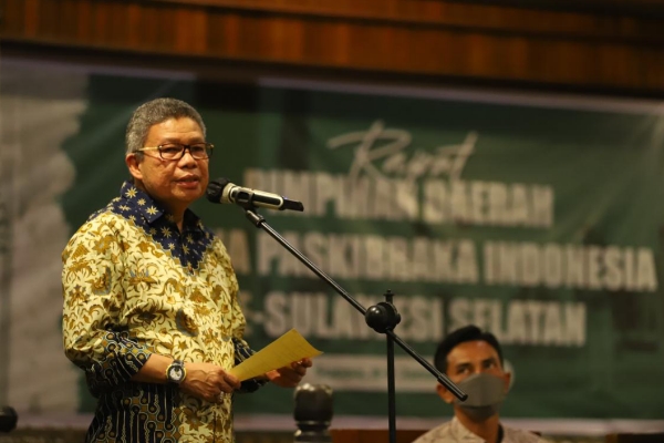 Taufan Pawe Sebut Paskibraka Sulsel Berintegritas