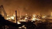 Kebakaran Pasar Sinjai, Ratusan Kios Ludes Terbakar