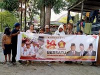 Hut 14 Partai Gerindra, La Tinro Sebar Atribut dan Solidkan Kader Siap Menangkan Prabowo Jadi Presiden