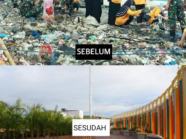 Taufan Pawe Sulap Kawasan Kumuh Jadi Anjungan Taman Berestetika