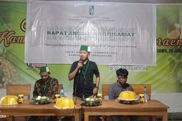 RAK ke-XXVIII HMI Komisariat Tarbiyah dan Keguruan Cabang Gowa Raya Resmi Dimulai