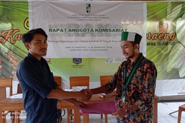 Muktamar Jumaris Resmi Nahkodai HMI Komisariat Tarbiyah dan Keguruan Cabang Gowa Raya Periode 2022