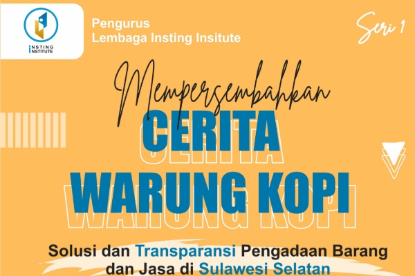 Serial Dialog Cerita Warung Kopi Insting Institute Akan Hadir di Makassar, Catat Jadwalnya