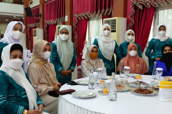 Ketua TP PKK Selayar Hadiri Silaturahmi Beraama Gubernur Sulsel